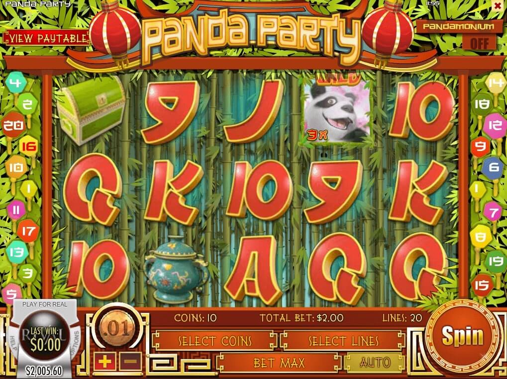 ItS Panda Party Slots From Rival!